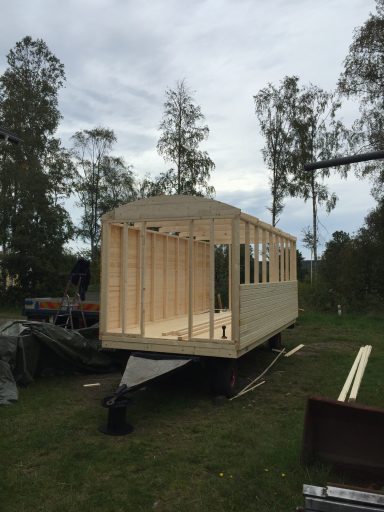 Bau des Seiltänzer-Wagens 2016